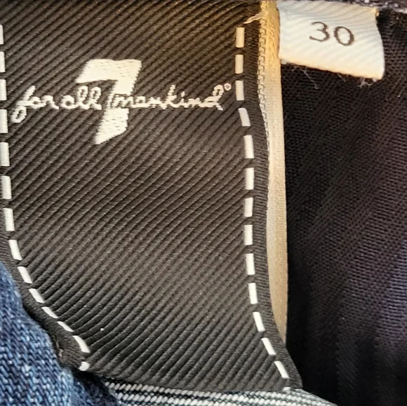 NWT 7 For All Mankind Women's Twisted Seam Spencer Flare Jeans - Size 30 - Picture 5 of 9